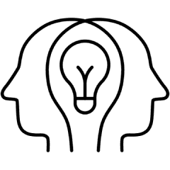 A simple black heart shape sits alone against a white background. There are no additional elements or text present.